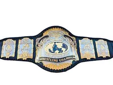 Unified World Heavyweight WCW CWA CWF AWA Wrestling Championship Belt Replica