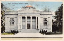 Fremont Ohio Rutherford B. Hayes Presidential Library Museum Vtg Postcard X7