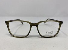 Jones New York J537 OLIVE 52-18-145 Olive Horn Full Rim Eyeglasses Frame Y284