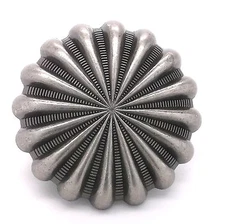 Pinwheel Concho Antique Nickel 1.5" by Stecksstore 2255-21