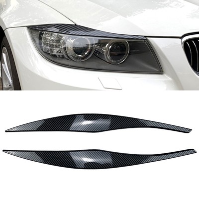 Front bumper headlights eyelid eyebrows for BMW 3 Series E90 E91 2005-12