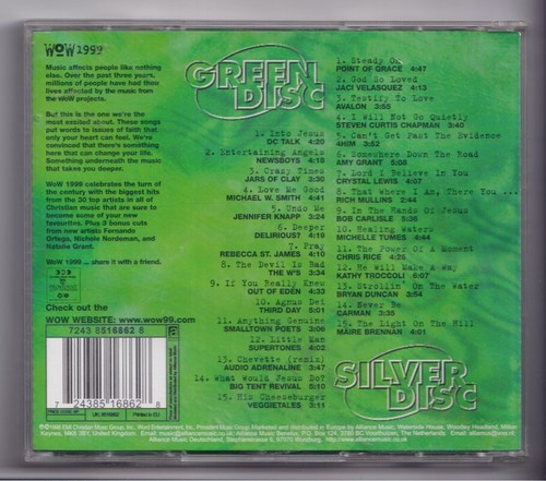 (LE446) Wow 1999, Die 30 besten christlichen Künstler & Songs des Jahres - 1998 Doppel-CD - Bild 2 von 2