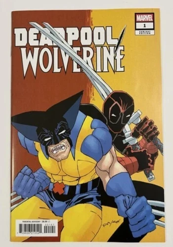 DEADPOOL / WOLVERINE #1  MARVEL COMICS 2025 FRANK MILLER VARIANT NM