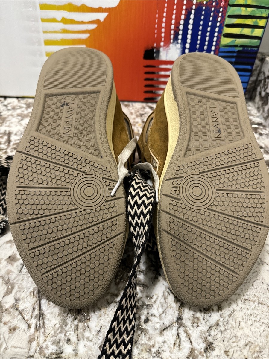 Lanvin Curb Sneakers White Size 46 - | eBay