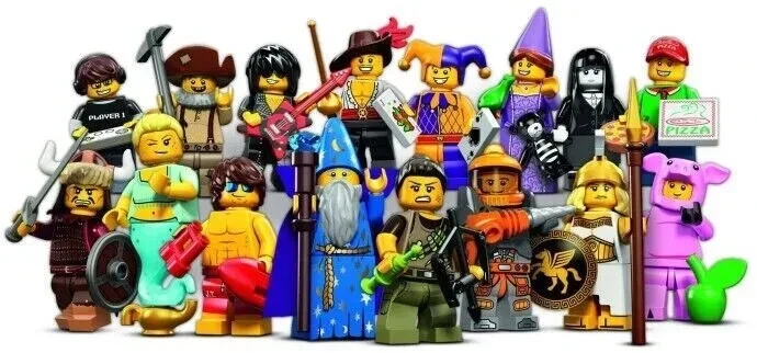 Complete Set of (16) Lego Series 12 Minifigures 71007 New Factory Sealed 2014 - Image 3 of 4