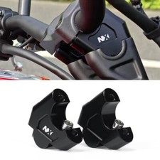 Handlebar Riser Clamp For Honda NX400 NX500 2023 2024 Adapter Lift Mount