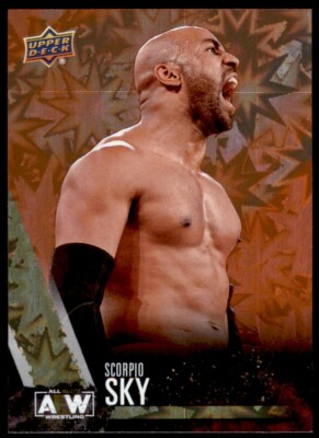 2021 Upper Deck AEW Dynamite Parallel #8 Scorpio Sky