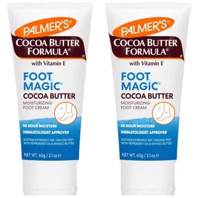 Palmer's Cocoa Butter Formula Foot Magic Moisturising Balm 60g (2er Pack)