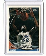 1993 TOPPS SHAQUILLE O’NEAL  #181 SHAQ HOF Orlando MAGIC