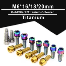 Titanium Screw Tapered Head/Cylindrical Head Non-Detachable Spacer M6*16/18/20mm