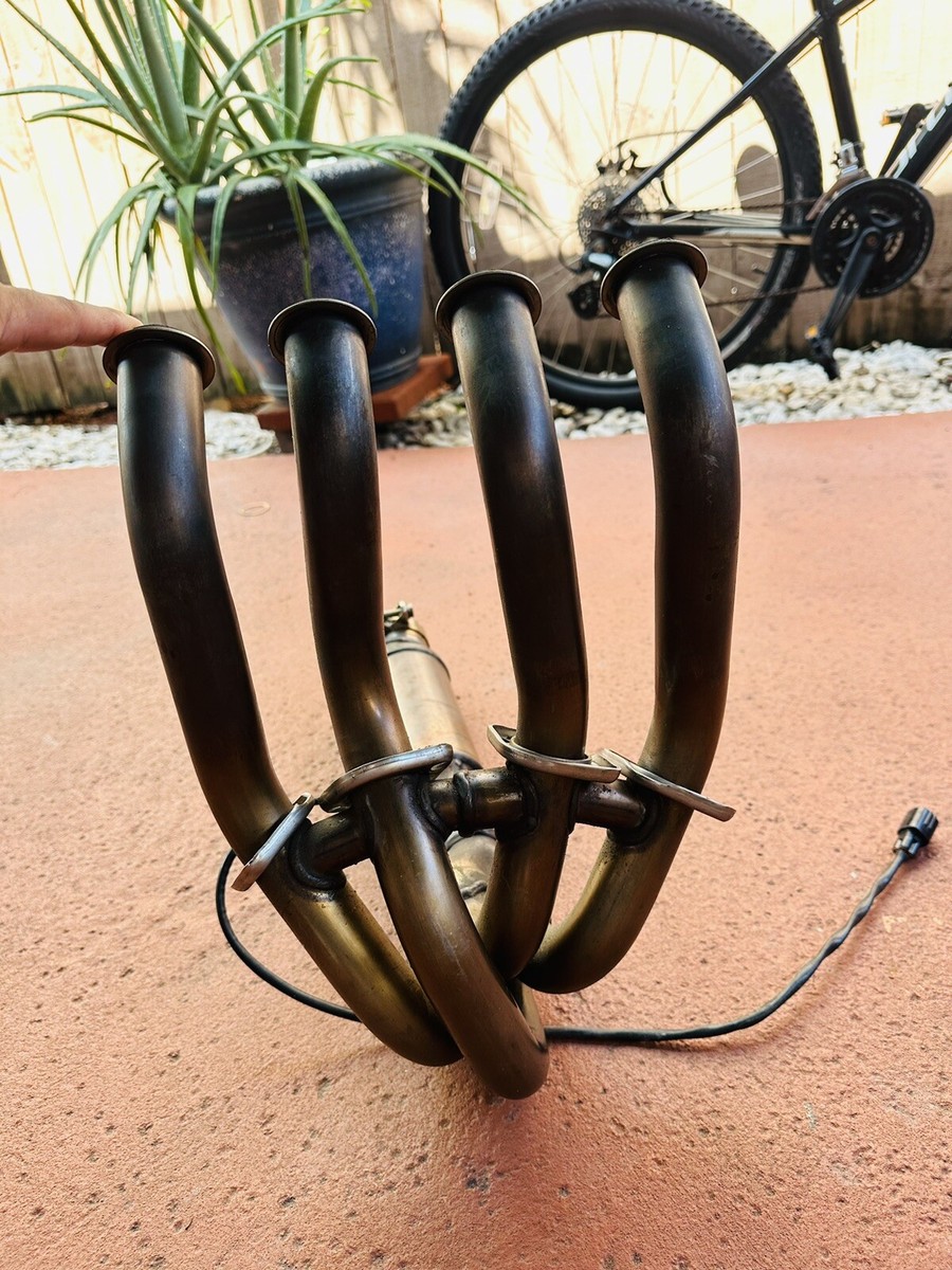 OEM Kawasaki ZX6R 2024 Exhaust Headers Down Pipes Manifold OEM Kawasaki ZX6R 2024 Exhaust Headers Down Pipes Manifold