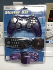 InterAct Starter Kit for PlayStation 2 Gamepad, Remote, Ext. Cable New