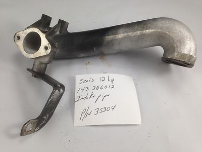 Genuine Tecumseh Intake Pipe Manifold - Part # 34707, OEM Replacement For Specific Tecumseh Engines