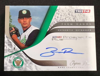 TYSON ROSS 2008 Tristar Prospects Plus Farm Hands #FH-TR Rookie Card RC AUTO