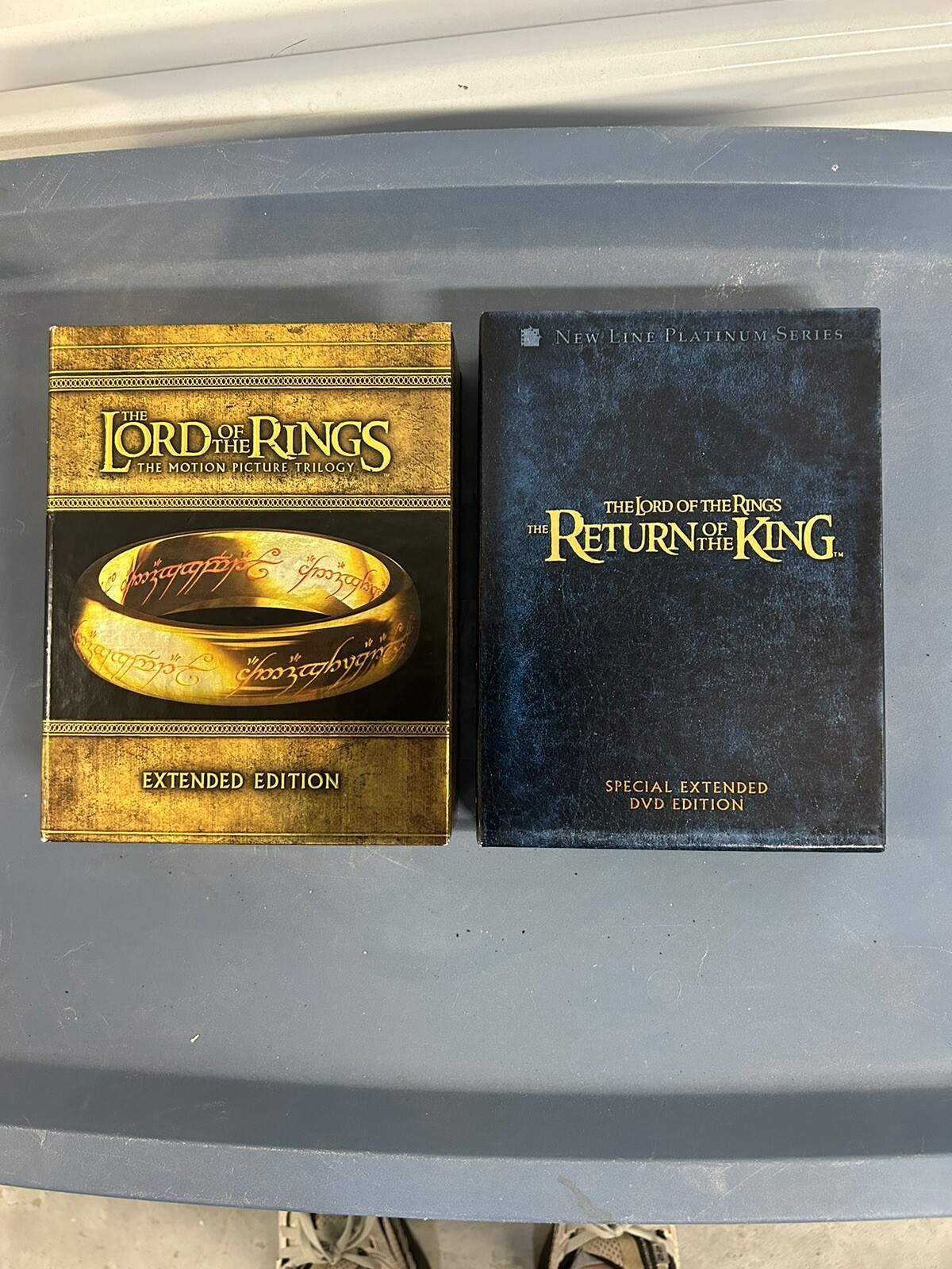 The Lord of the Rings: Extended Trilogy Box Set & Return Of The King Box Set