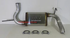 07 - 17 Jeep Wrangler JK Axle Back Exhaust System w/ MagnaFlow Muffler