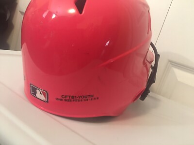 Casque De Baseball Rawlings Rose Tball – Taille Jeune 6 1/4 – 6 7/8, CFTB1 (occasion)