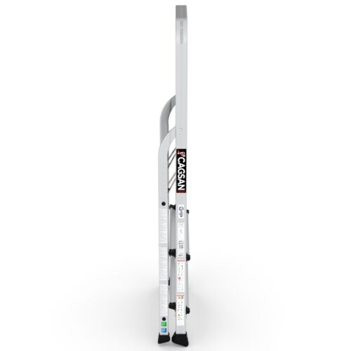 Angebot Premium Stufenstehleiter Haushaltsleiter Klappleiter TÜV-EN Alu 150kg - Bild 19 von 36