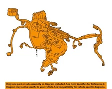 GM OEM 2015 Encore Electrical Wiring Harness-Engine Harness 94785041