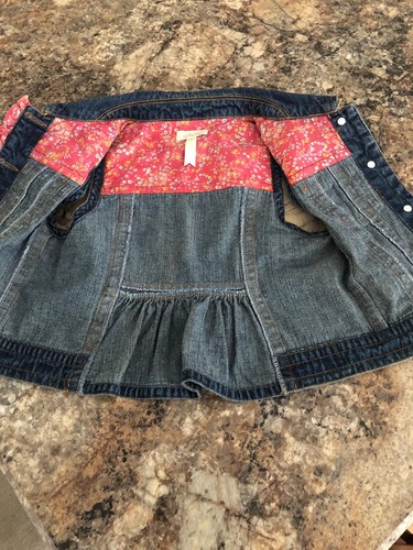 Matilda Jane Friends Forever Adalyn Jean Vest Denim Buttons NWOT 6 - Picture 5 of 7