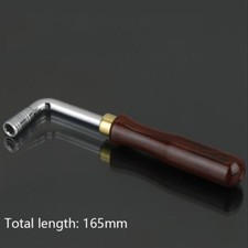 165mm Plastic Handle Guzheng Piano Tuning Hammer L-shape Wrench Tuner Spanner