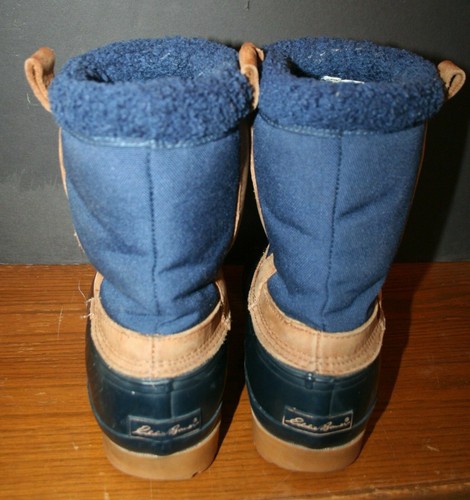 Para mujer EDDIE BAUER Botas de Pato 7M Invierno Caza Goma-Lencería Impermeable - Imagen 4 de 7