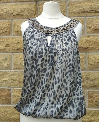 Ladies Wallis summer vest top UK 10 