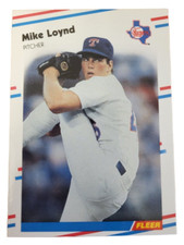 1988 Fleer #472 Mike Loynd MLB Texas Rangers Baseball Card (S