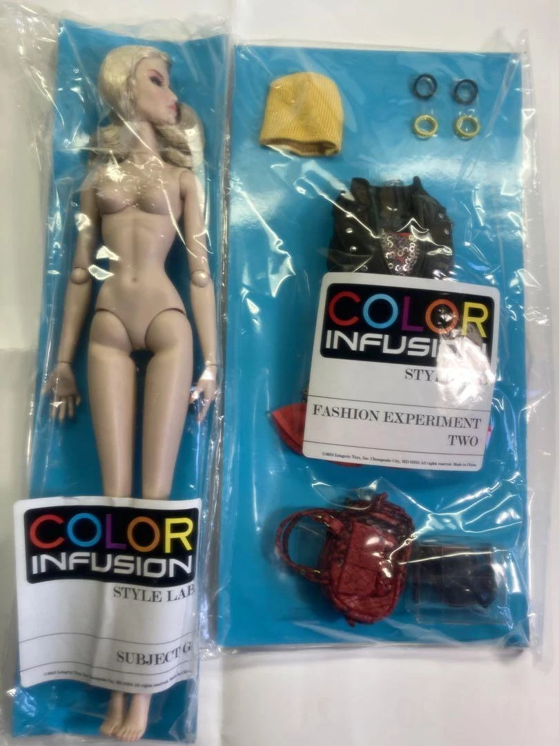 Fashion Royalty Integrity toys color infusion Outfit Doll Set 1/6