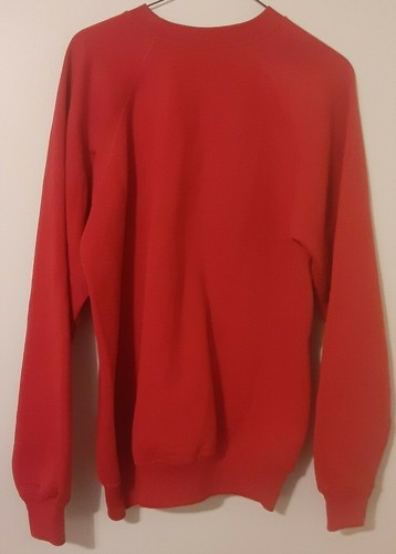 Women's Miami "Mom" Sweatshirt - Size L - Hanes Spellout plaid Spell out red - Picture 4 of 4