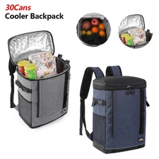 Cooler Backpack 30 Cans Waterproof Insulated Backpack Leak Proof Lightweight
