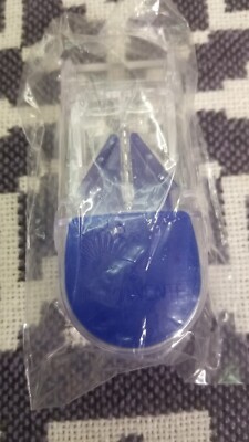Clear Medical Pill Tablet Cutter Splitter w Stainless Steel Blade & Storage