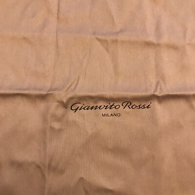 Original Gianvito Rossi Milano Staubschutzhaube mit Kordelzug ca. 45 x 35 cm