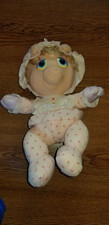 Vintage Muppet Babies Hasbro Softie Plush Baby Miss Piggy Pampers Promo 1984