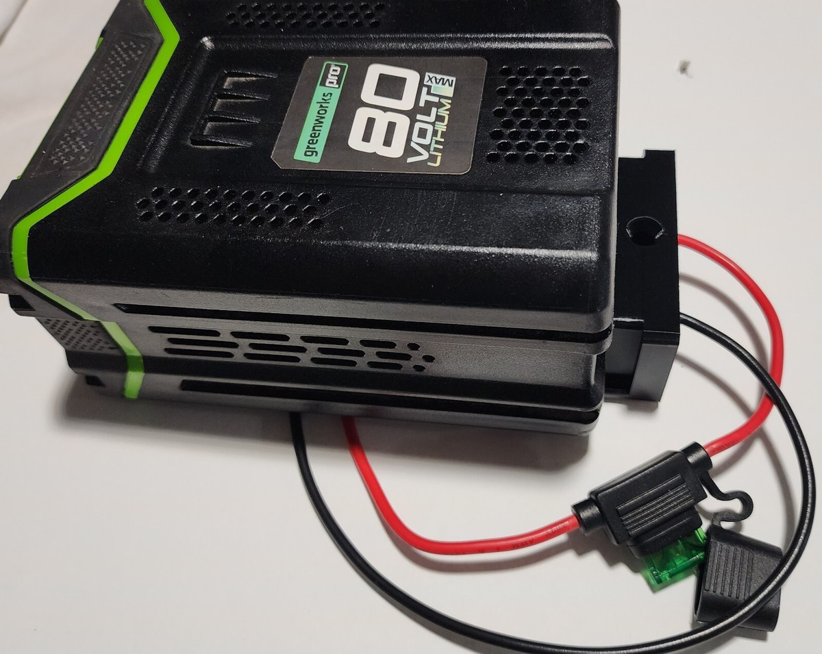 GreenWorks Pro 60V or 80V or Kobalt 80V Output Adapter 12AWG DIY