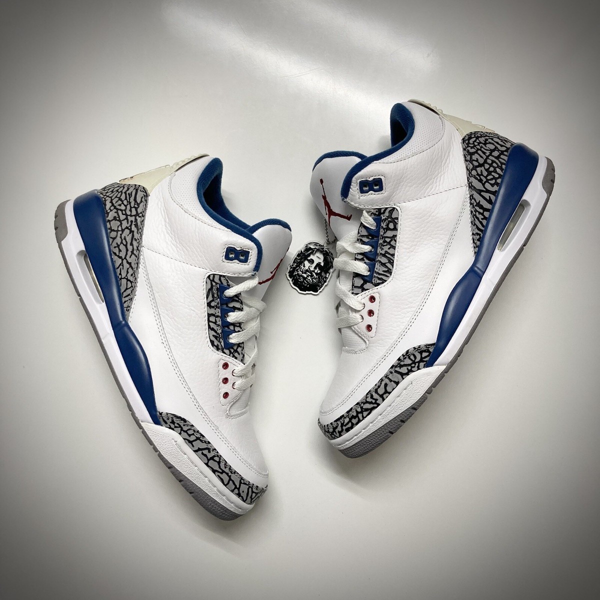 NEW! Nike Air Jordan 3 True Blue Rare 2009 Euro Release OG Classic