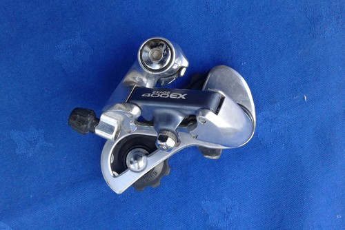 Shimano Exage 400 EX Schaltwerk / mech. Retro Rennrad sehr guter Zustand 6/7 Gang