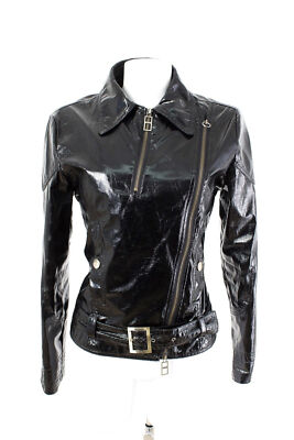 CHLOÉ Jacke Gr. 40 / L 100% Baumwolle Sommerjacke Bikerjacke Jacket