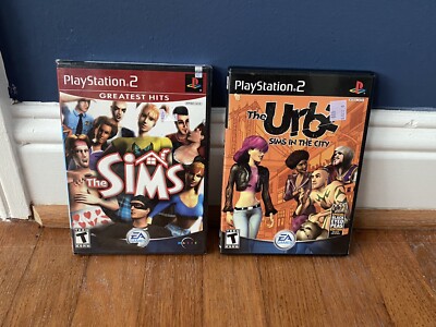 The Sims Greatest Hits (Sony PlayStation 2, 2004) PS2 New The Urbz City Lot 2