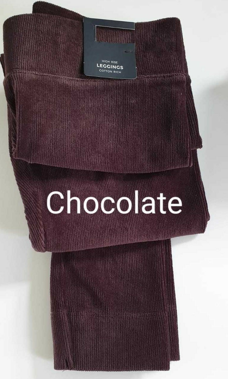 m and s corduroy leggings