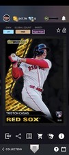 Topps Bunt Black Gold 23: Triston Casas Black Super Rare DIGITAL CARD