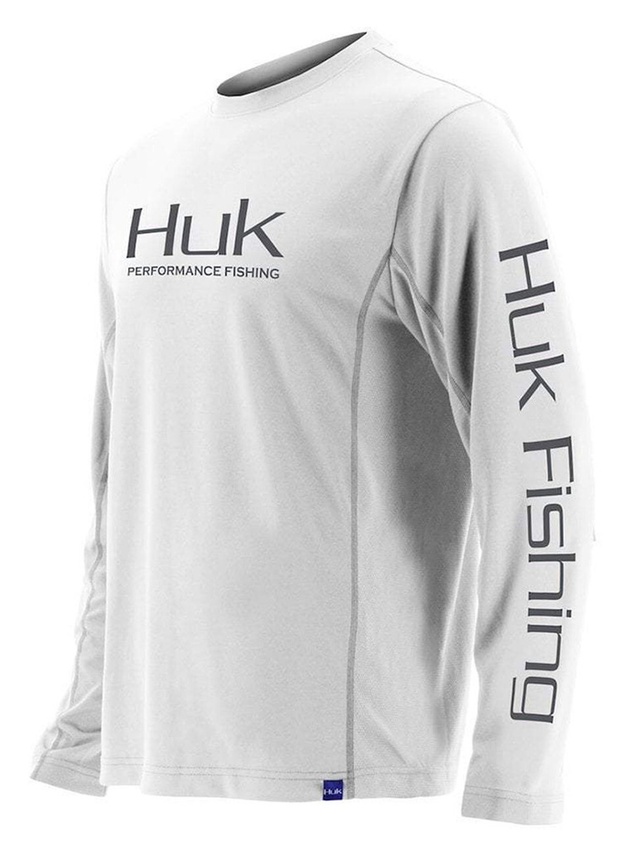 Huk fishing 長袖シャツ Amazon.com: HUK Men's Standard Icon X Pattern Long Sleeve