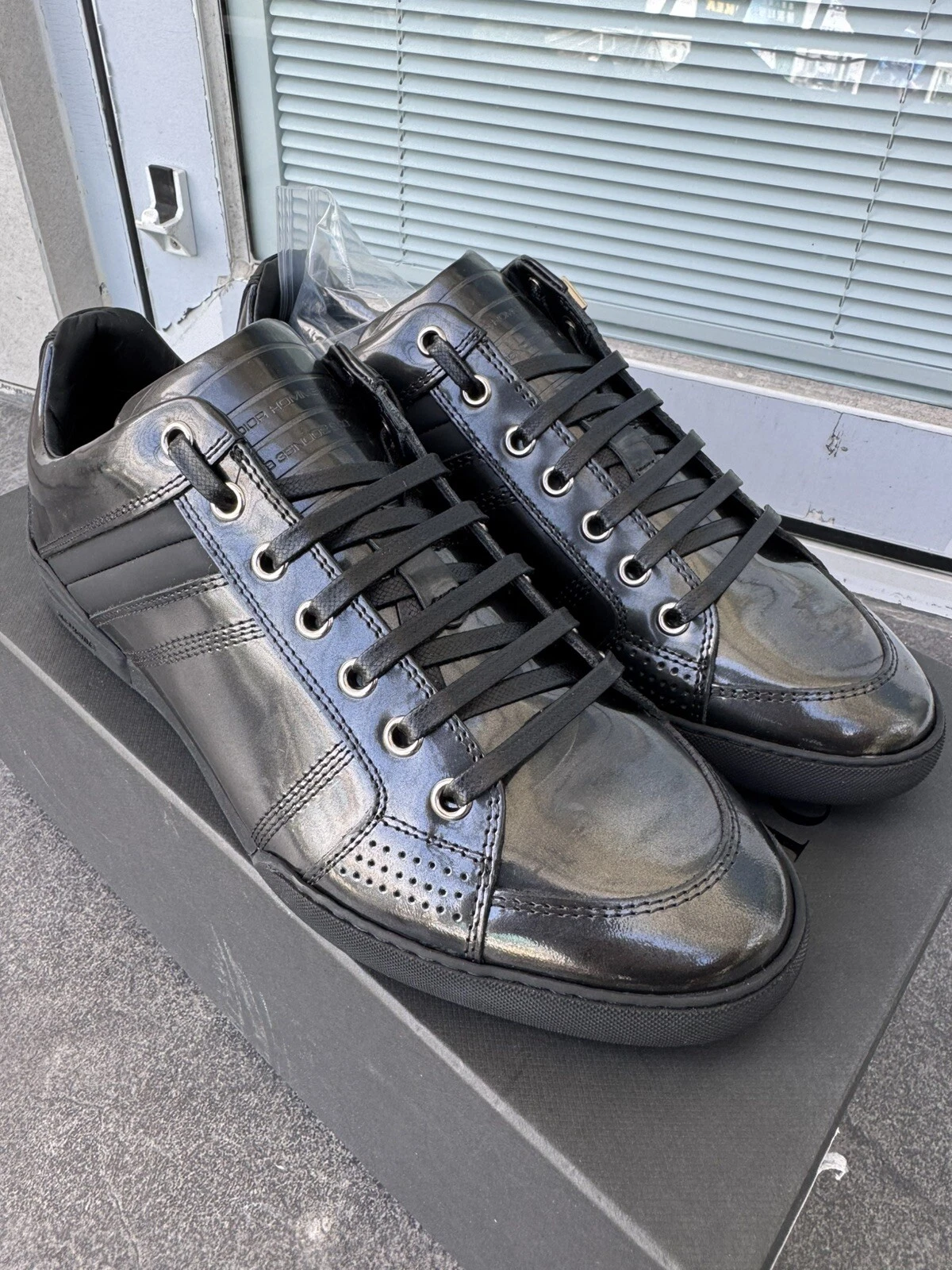 Baskets cuir homme Dior Homme B18 EU39,5