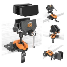 IQ Vise | 360° Articulating Bench Vise w/ Jaws Handles Up To 130ft-lbs of Torque