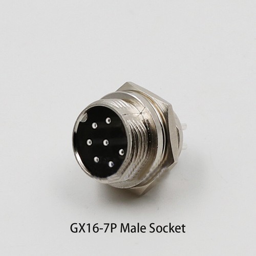 GX16 Aviation Plug + Socket Cable Connector Panel Mount 2-10 Pin M16 Male Female - Picture 25 of 28