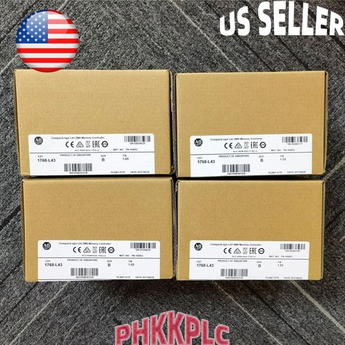 1768-L43 AB 1768L43 CompactLogix L43 Controller PLC New Sealed US Free Tax