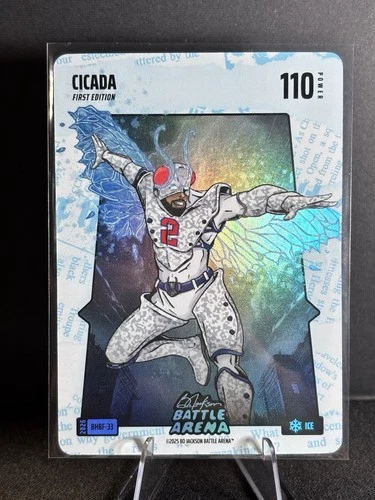 CICADA “CADE CUNNINGHAM” 2026 Bo Jackson Battle Arena BLUE HEADLINES BATTLE FOIL