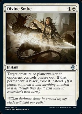 Divine Smite - AFR MTG - Light Play