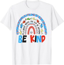 Autism Awareness Be Kind Why Fit in Doctor Teacher Cat Hat T-Shirt