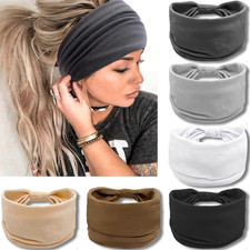 8 Pack Headbands for Women, Boho Style Headbands Non Slip Fashion Wide Headba...